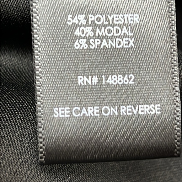 Torrid Woman’s Knit Mini Dress Sz 3 (22-24) Black Soft Polyester/Modal/Spandex - Picture 10 of 14